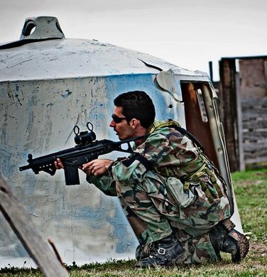 Airsoft Field in Denver