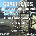 Field #3 Grand Opening!(12/15/18)