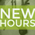 Our Hours are Changing! (School Year Hours)