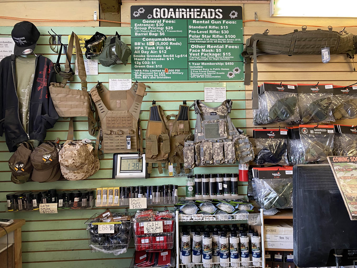 Airsoft Field & Pro Shop Facility in Denver, CO GoAirheads