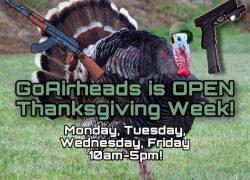 Open for Thanksgiving Break!