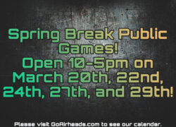 Spring Break Public Games!